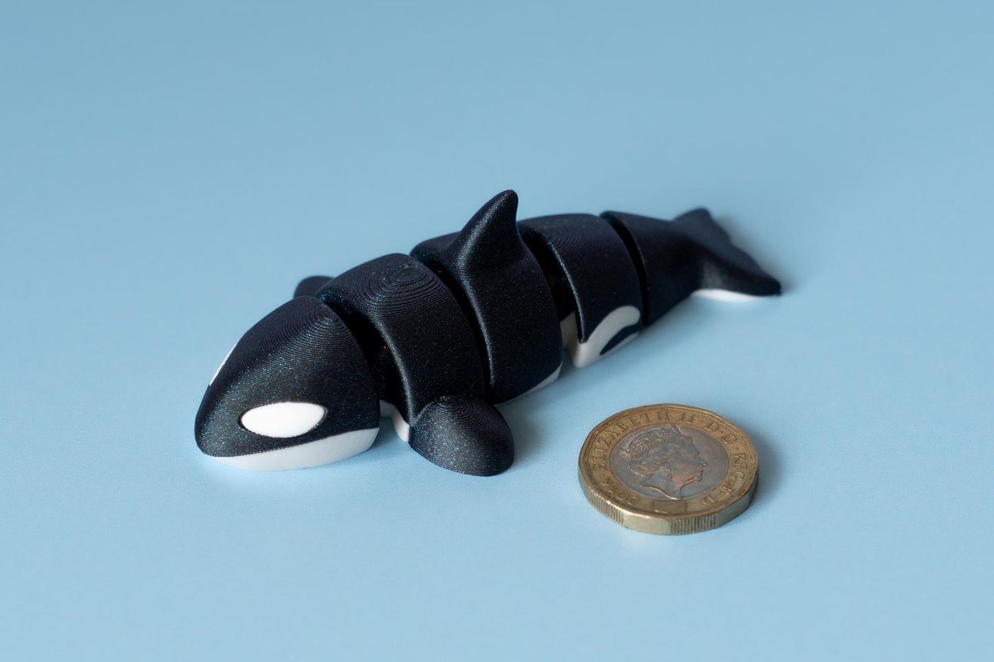 Orca Articulated Flexi Fidget - Happy Tappy Shop
