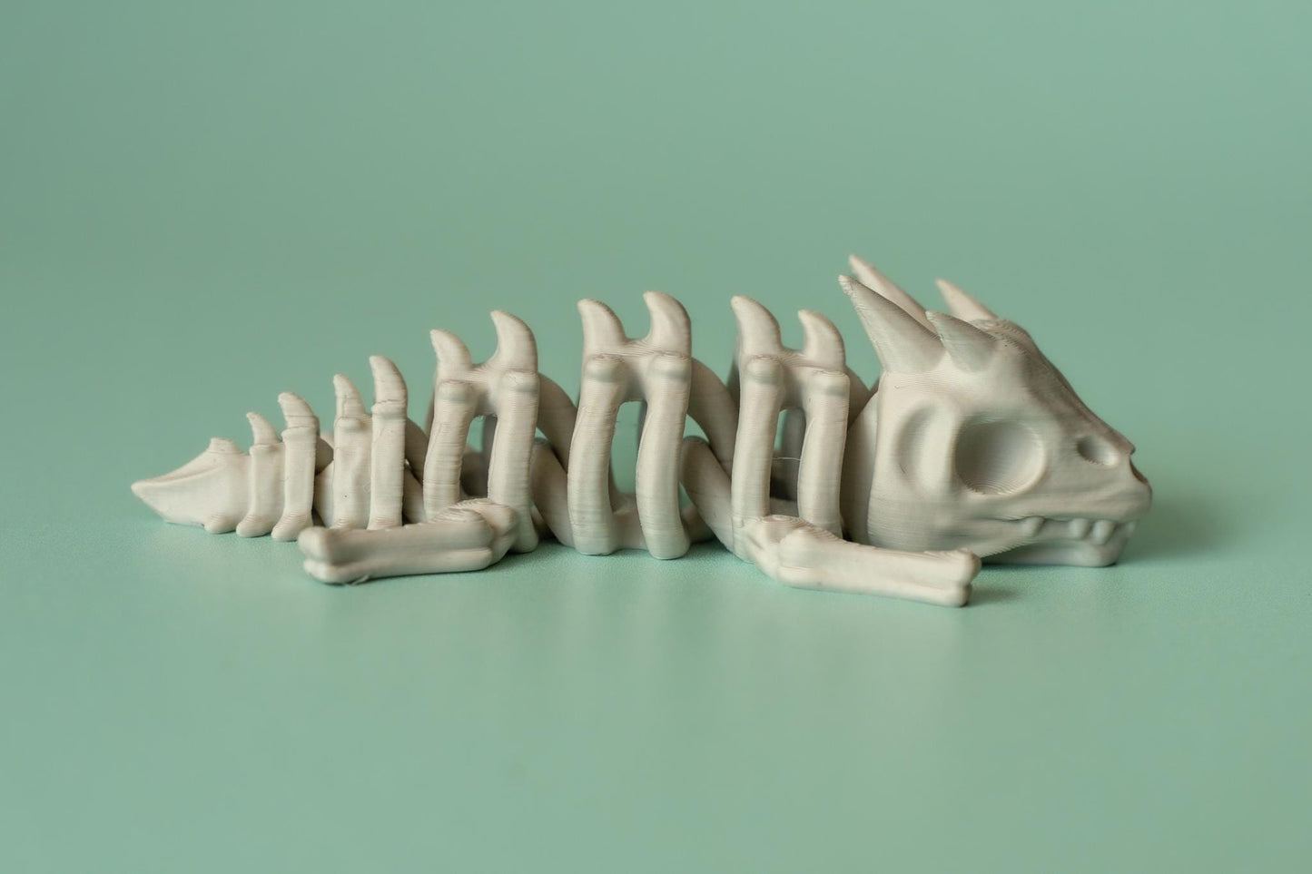 Baby Skeleton Dragon Articulated Flexi Fidget