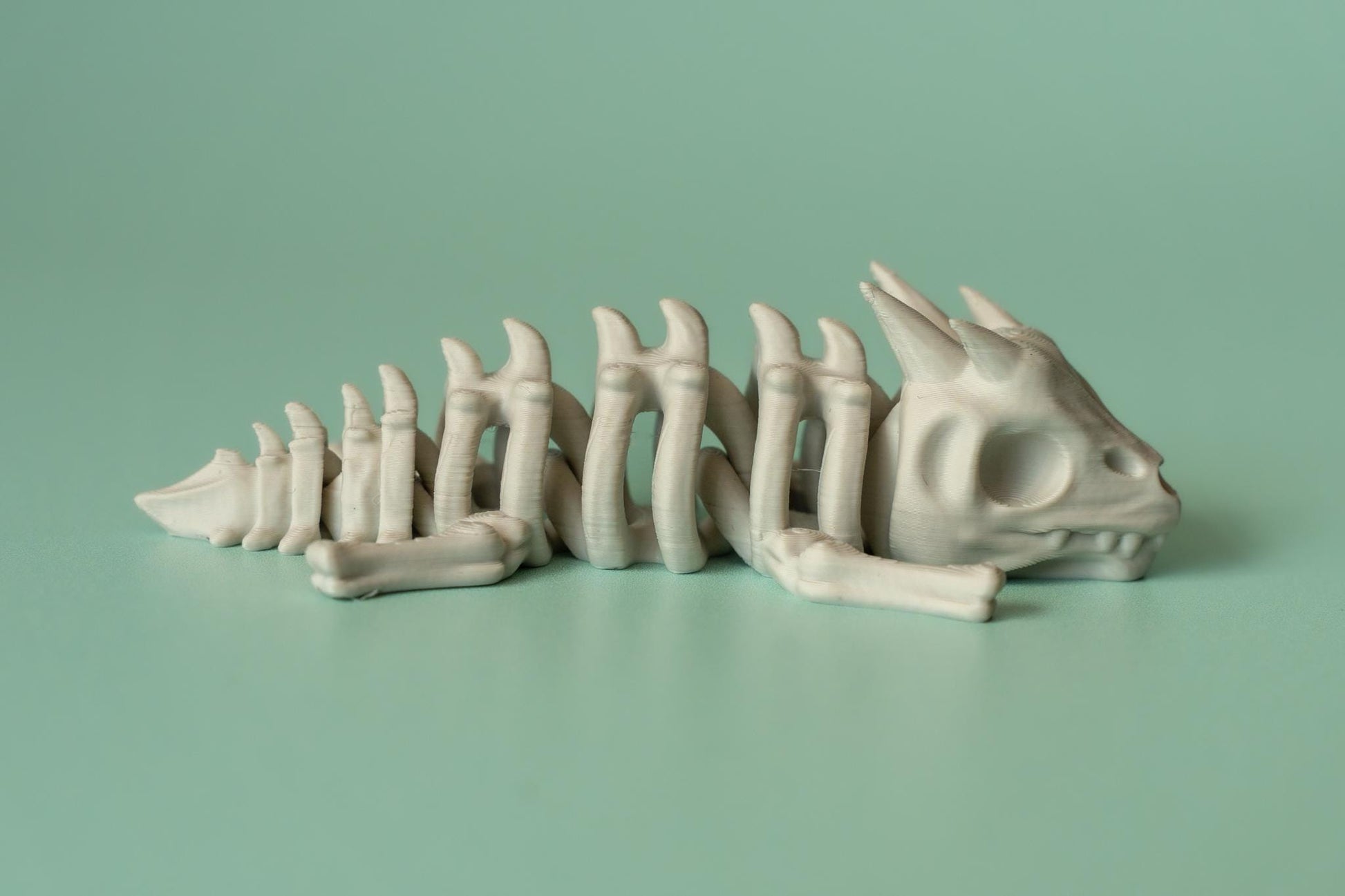 Baby Skeleton Dragon Articulated Flexi Fidget
