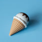Ice Cream Cone Fidget Clicker with Wrist Strap or Keychain