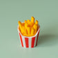 French Fries Fidget Clicker with Wrist Strap or Keychain