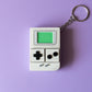 Retro Handheld Console Fidget Clicker with Wrist Strap or Keychain