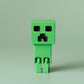 Gaming Block Creep Fidget Clicker with Wrist Strap or Keychain