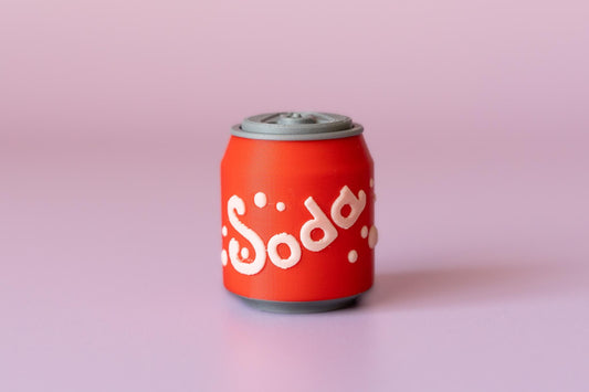 Soda Can Fidget Clicker with Wrist Strap or Keychain - Happy Tappy Shop