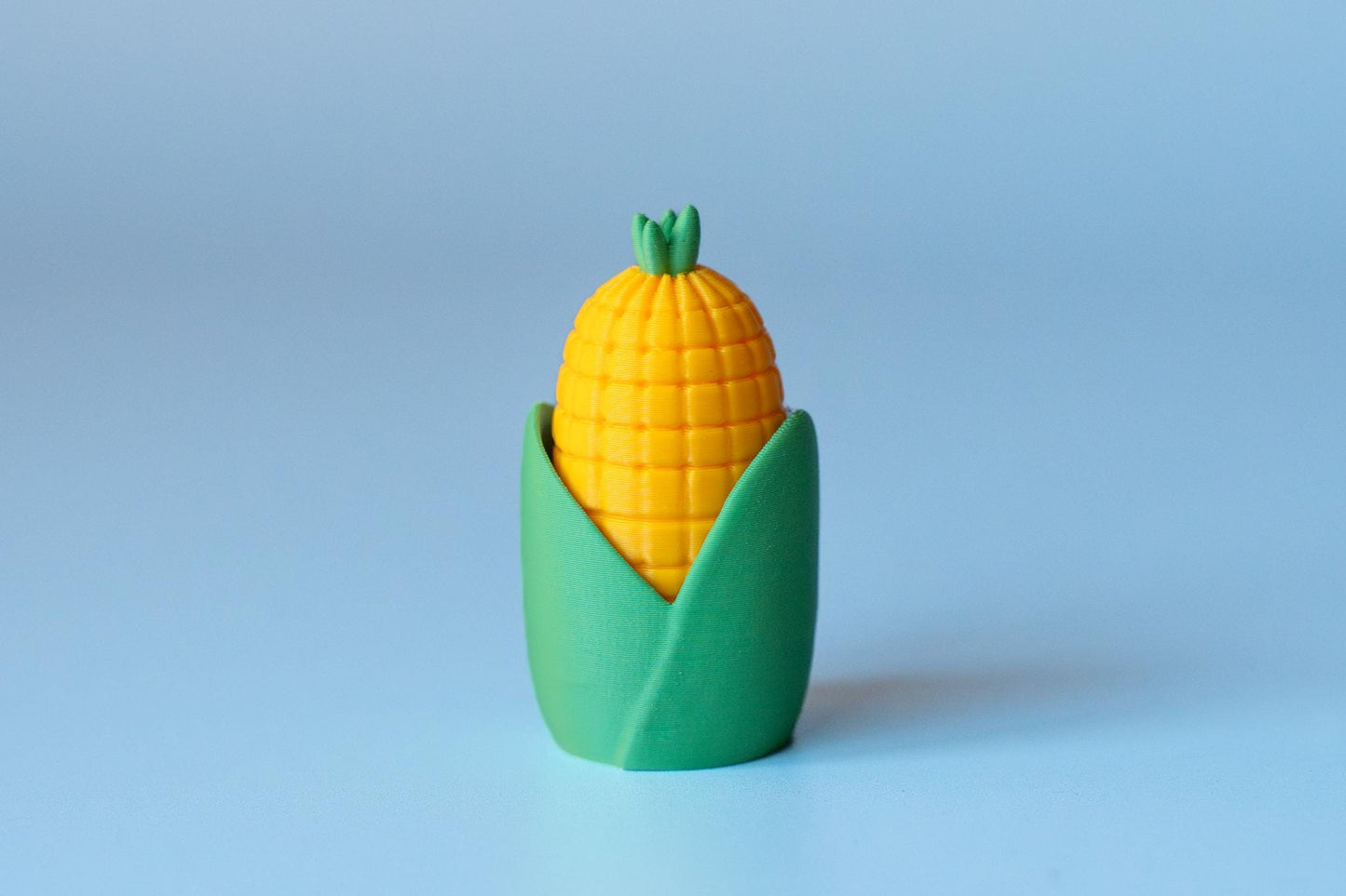 Corn on the Cob Fidget Clicker with Wrist Strap or Keychain
