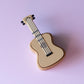Acoustic Guitar Fidget Clicker with Wrist Strap or Keychain