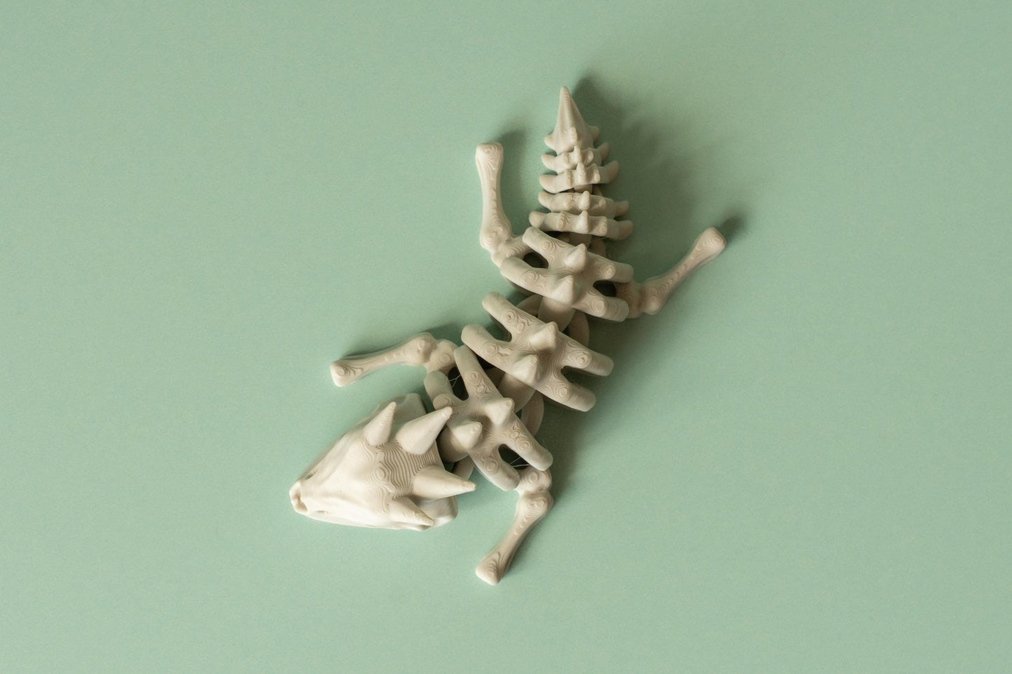Baby Skeleton Dragon Articulated Flexi Fidget