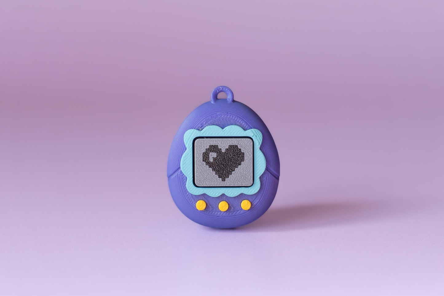 90's Virtual Pet "V-Pet" Fidget Clicker with Wrist Strap or Keychain (Colour Pop Series)