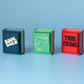 Chunky Book Clickers with Wrist Strap or Keychain - 3 Designs to Choose From!