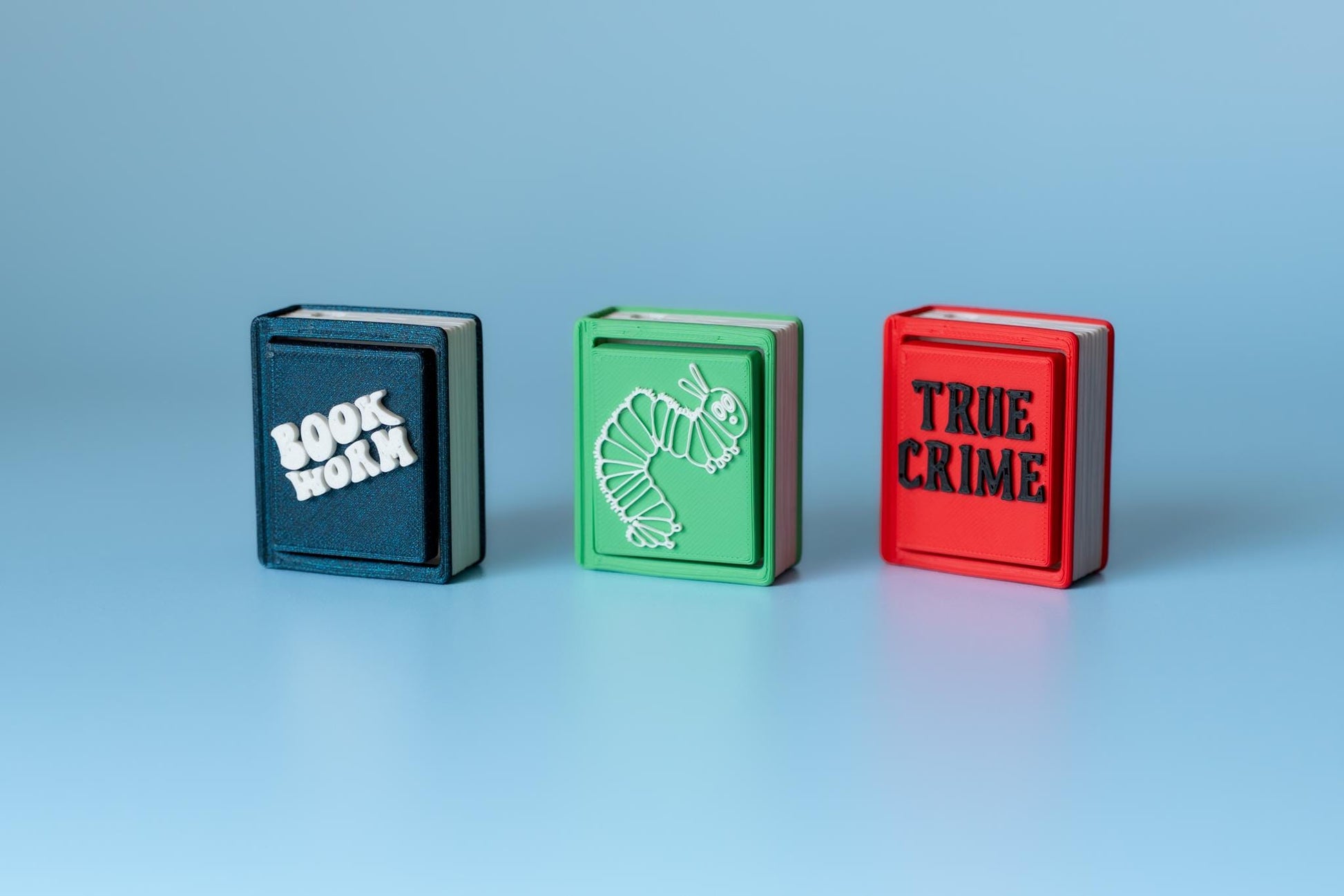 Chunky Book Clickers with Wrist Strap or Keychain - 3 Designs to Choose From!