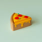 Pizza Slice Fidget Clicker with Wrist Strap or Keychain - Happy Tappy Shop
