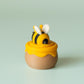 Bumble Bee Honey Pot Fidget Clicker with Wrist Strap or Keychain - Happy Tappy Shop
