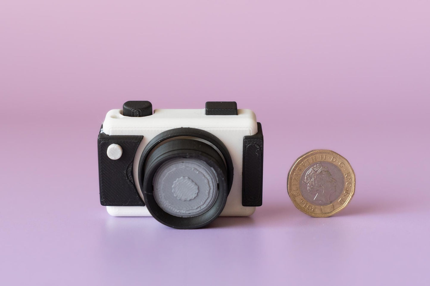 Digital Camera Fidget Clicker with Wrist Strap or Keychain