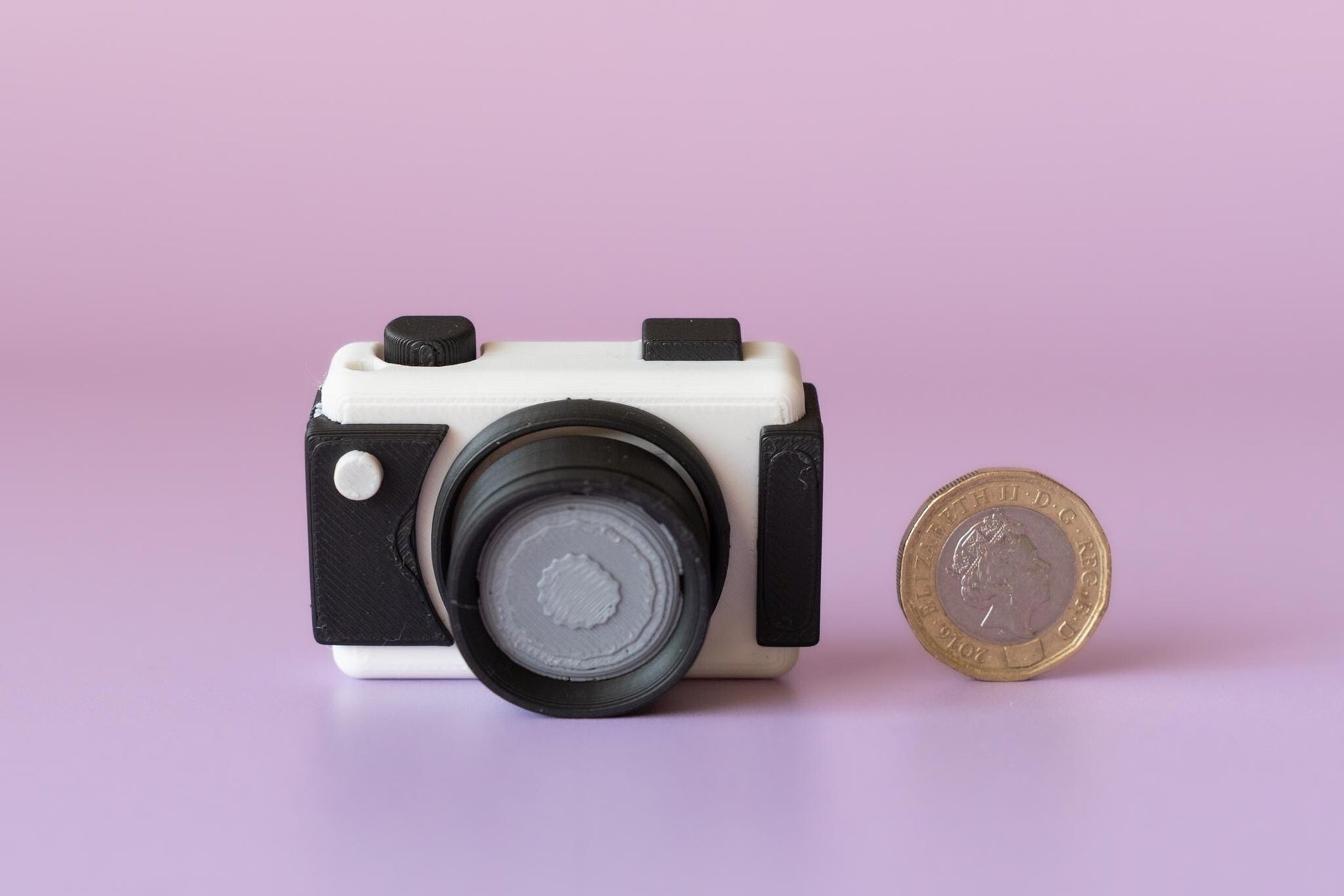 Digital Camera Fidget Clicker with Wrist Strap or Keychain