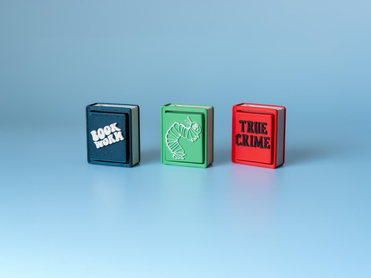 Chunky Book Clickers with Wrist Strap or Keychain - 3 Designs to Choose From!