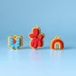 Whimsical Party Inspired Fidget Clickers with Wrist Strap or Keychain