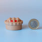 Cherry Pie Fidget Clicker with Spinning Top with Wrist Strap or Keychain