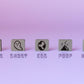 90's Virtual Pet "V-Pet" Fidget Clickers with Wrist Strap or Keychain (Colour Pop Series)