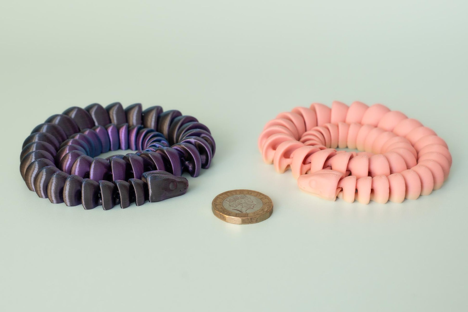 Articulated Tactile Snake Fidget Flexi