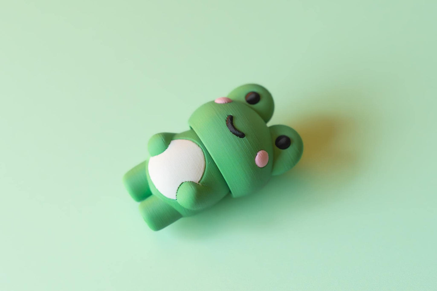 Happy Froggy Fidget Clicker with Wrist Strap