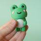 Happy Froggy Fidget Clicker with Wrist Strap