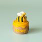 Bumble Bee Honey Pot Fidget Clicker with Wrist Strap or Keychain - Happy Tappy Shop