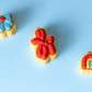 Whimsical Party Inspired Fidget Clickers with Wrist Strap or Keychain