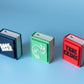 Chunky Book Clickers with Wrist Strap or Keychain - 3 Designs to Choose From!