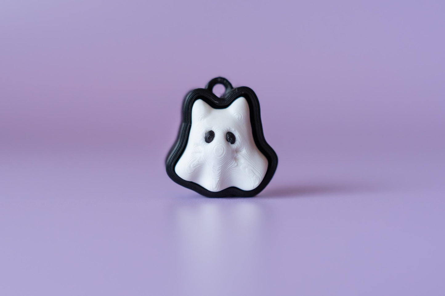 Spooky Ghosts & Pumpkin Halloween Fidget Clickers with Wrist Strap or Keychain