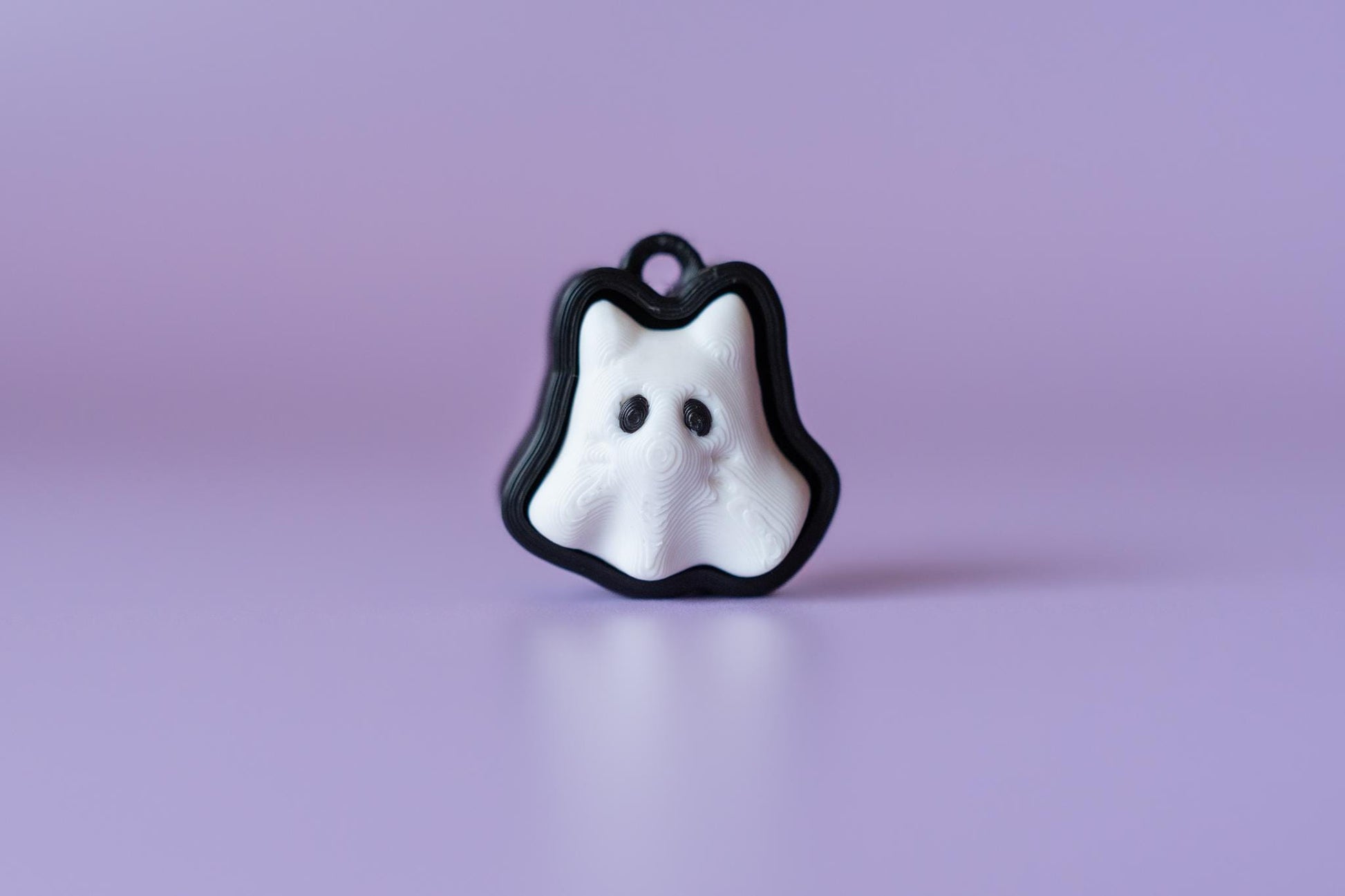 Spooky Ghosts & Pumpkin Halloween Fidget Clickers with Wrist Strap or Keychain