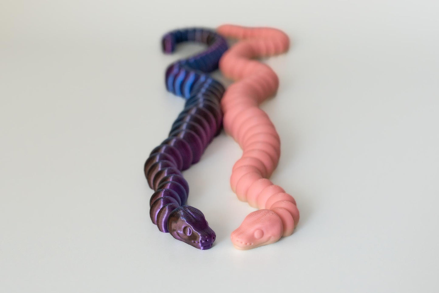 Articulated Tactile Snake Fidget Flexi