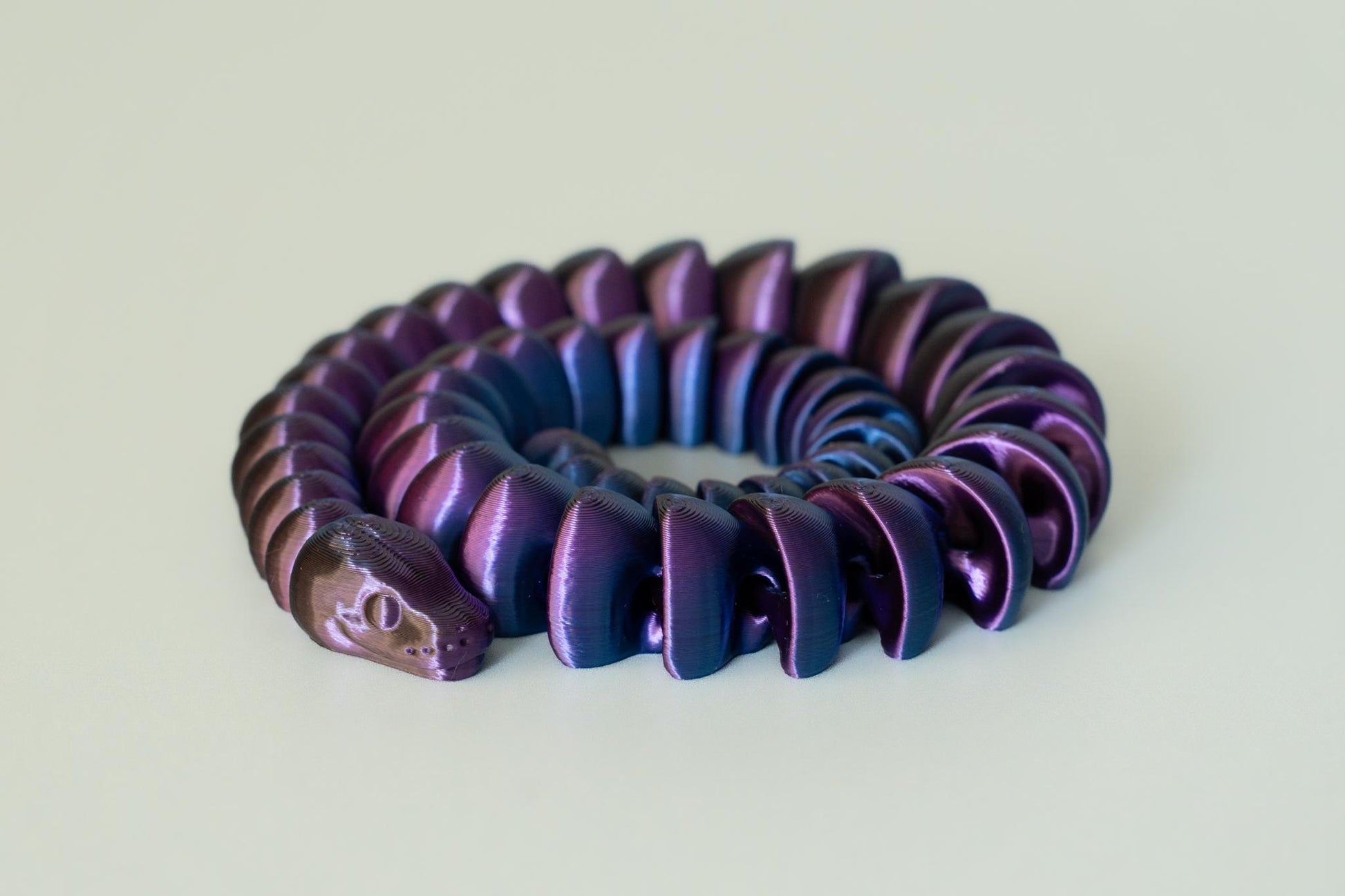 Articulated Tactile Snake Fidget Flexi