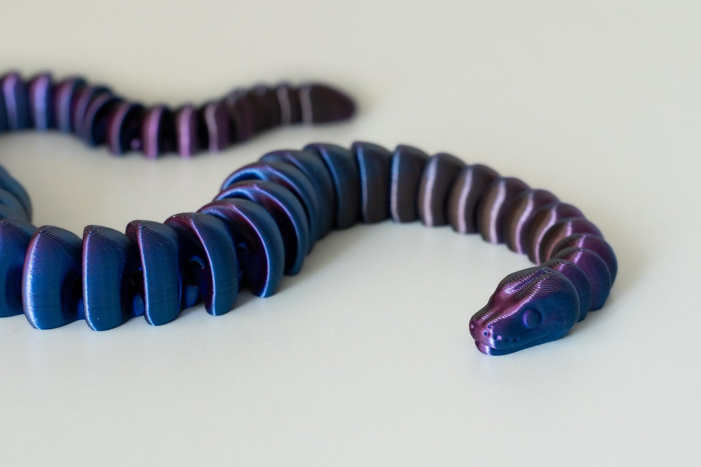 Articulated Tactile Snake Fidget Flexi