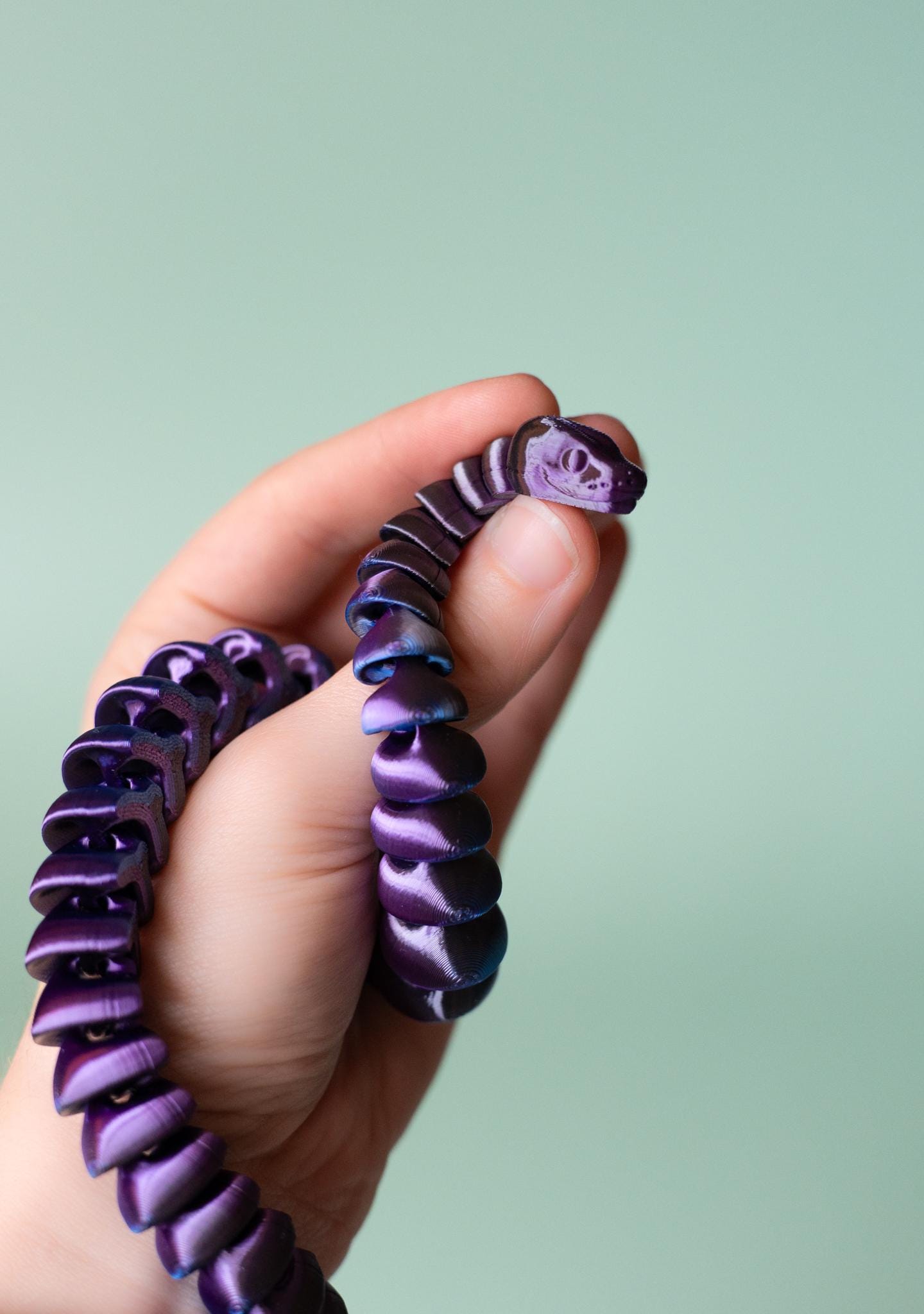Articulated Tactile Snake Fidget Flexi