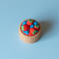 Basket of Berries Fidget Clicker with Wrist Strap or Keychain