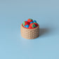 Basket of Berries Fidget Clicker with Wrist Strap or Keychain