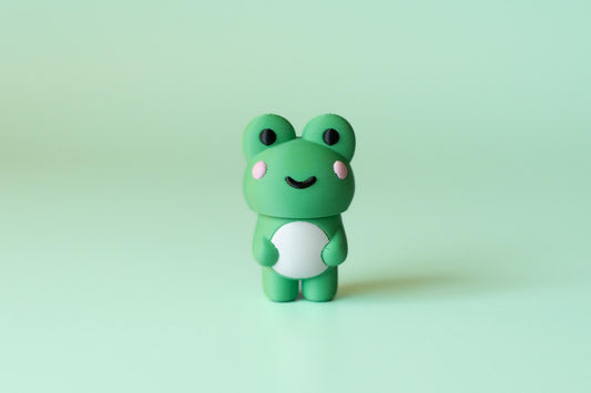 Happy Froggy Fidget Clicker with Wrist Strap