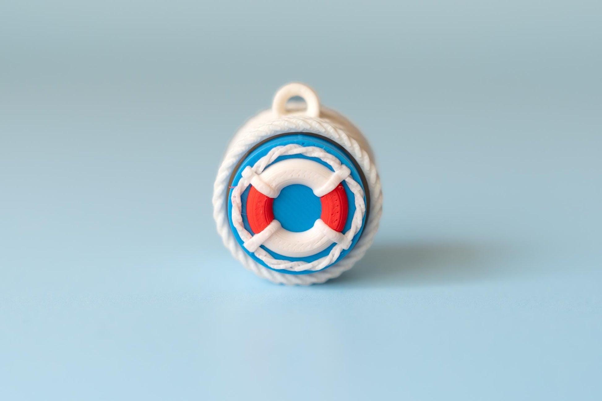 Nautical Themed Fidget Clickers with Wrist Strap or Keychain