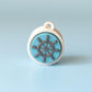 Nautical Themed Fidget Clickers with Wrist Strap or Keychain