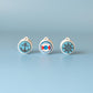 Nautical Themed Fidget Clickers with Wrist Strap or Keychain