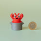 Lobster in Pot Fidget Clicker with Wrist Strap or Keychain