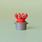 Lobster in Pot Fidget Clicker with Wrist Strap or Keychain