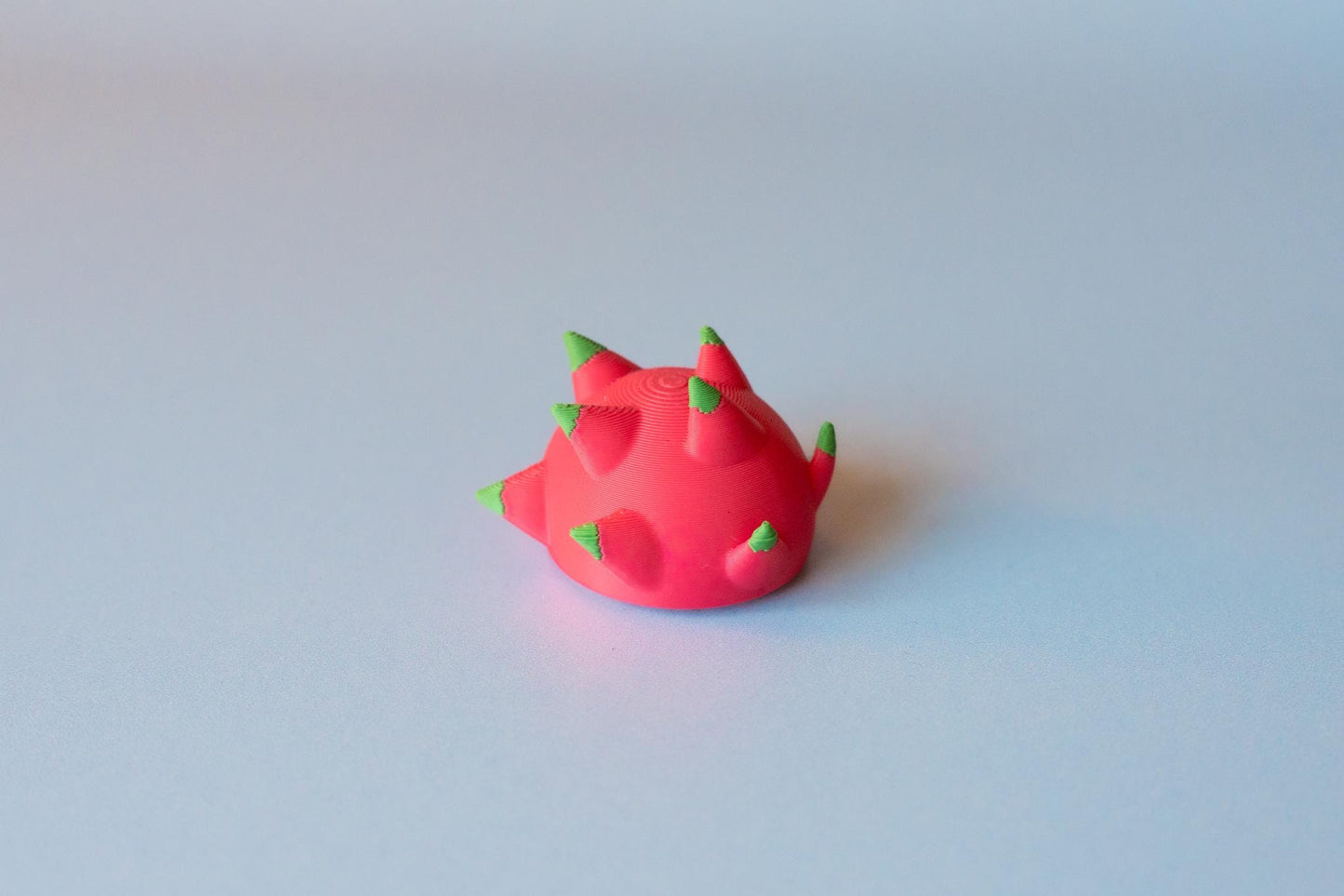 Dragon Fruit Fidget Clicker with Wrist Strap or Keychain