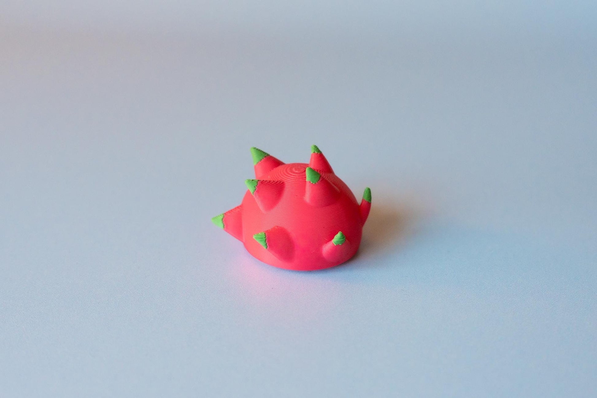 Dragon Fruit Fidget Clicker with Wrist Strap or Keychain
