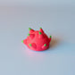 Dragon Fruit Fidget Clicker with Wrist Strap or Keychain