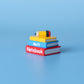 Stack of Books with Pencil Fidget Clicker