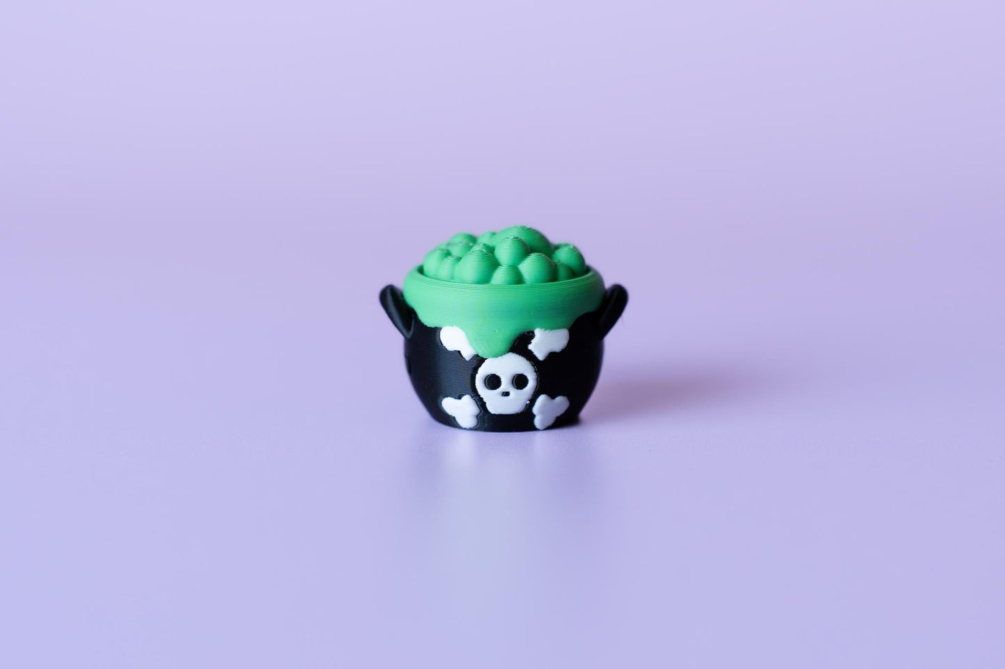 Witches Bubbling Cauldron Spooky Halloween Fidget Clicker