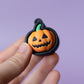 Spooky Ghosts & Pumpkin Halloween Fidget Clickers with Wrist Strap or Keychain