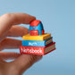 Stack of Books with Backpack - Back to School Fidget Clicker