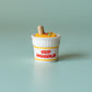 Instant Ramen Noodles Pot Fidget Clicker with Wrist Strap or Keychain